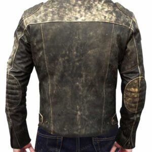 Black Antique Leather Jacket