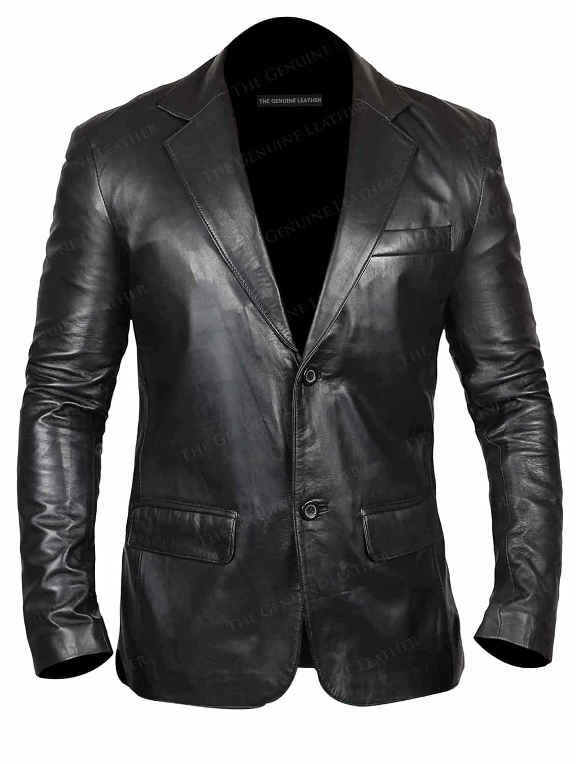 Blingsoul Men Distressed Leather Coats 