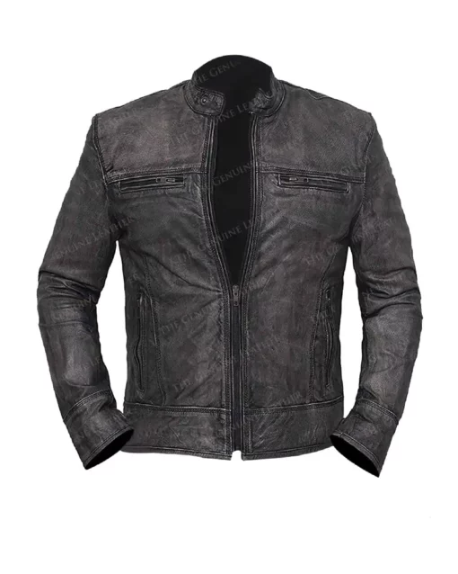 Bomber Lambskin Genuine Leather Jacket
