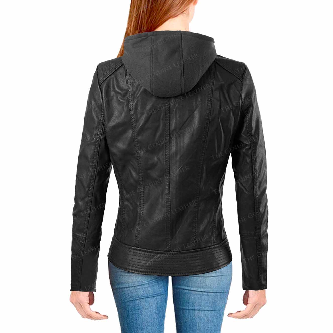 Fashionable Olivia Womens Leather Jacket