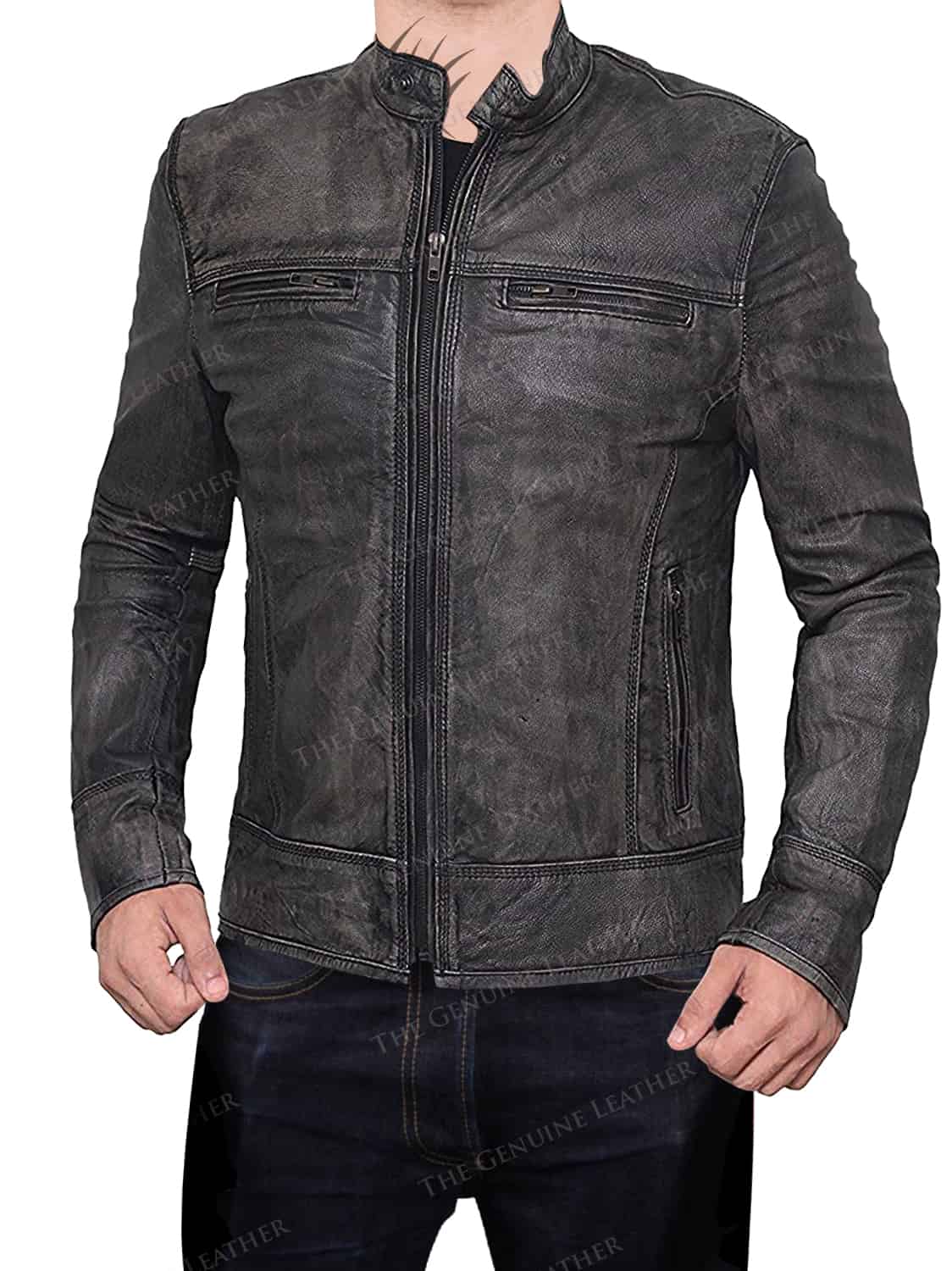 Lambskin Men Leather Jacket