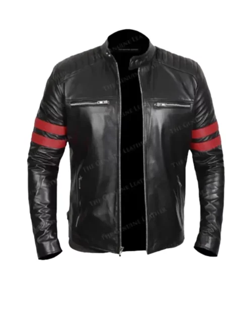 Mens Black Retro Vintage Jacket
