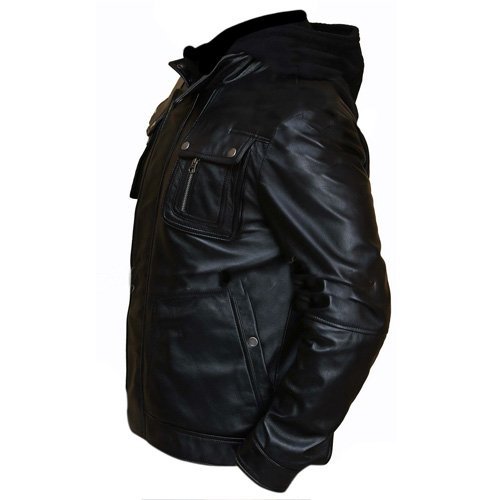 Mens Brando Genuine Leather Jacket
