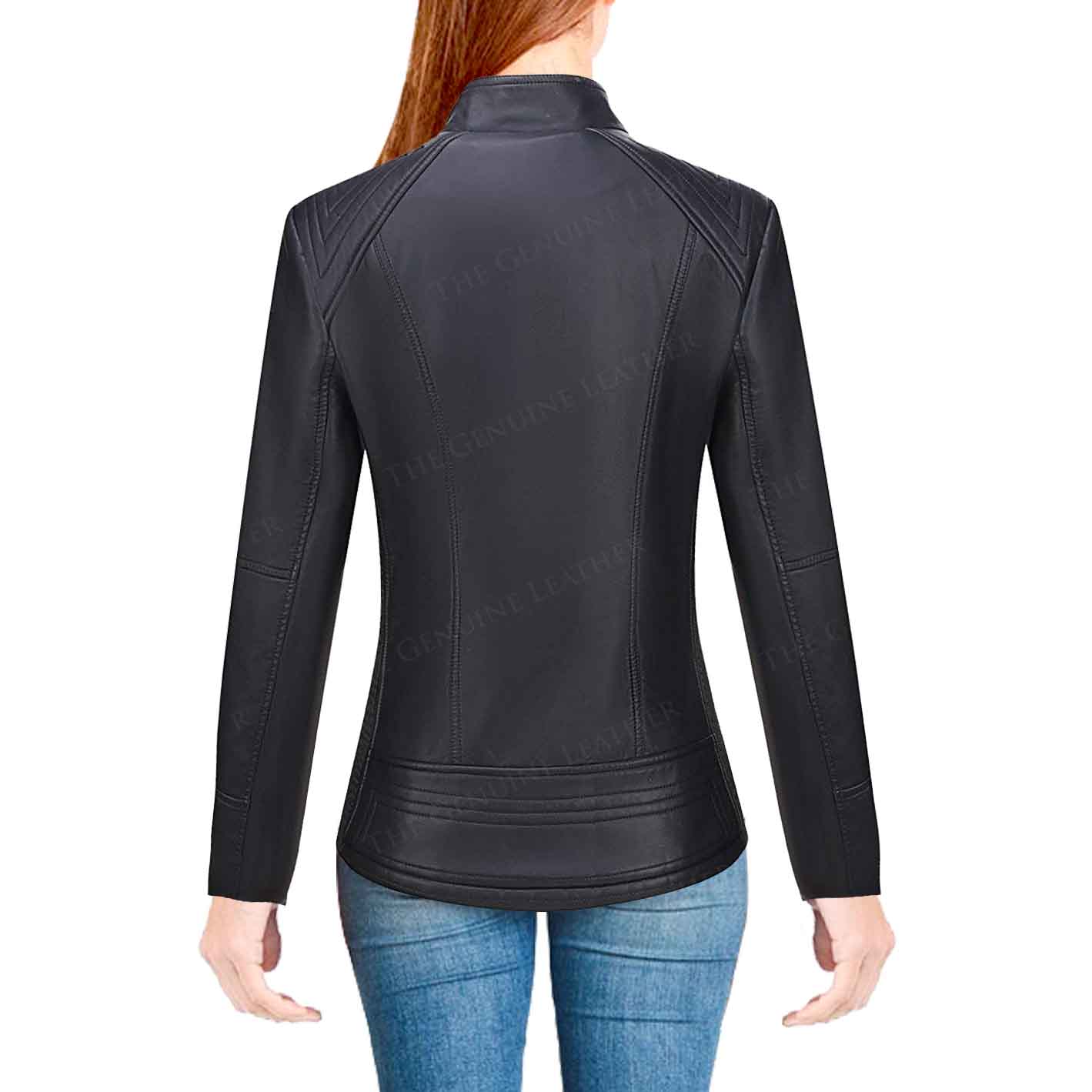 Casual Womens Leather Jacket