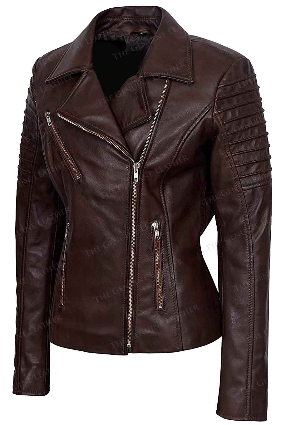 Stylish Women Leather Jacket