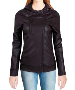 TAM WARE Womens Leather Jacket