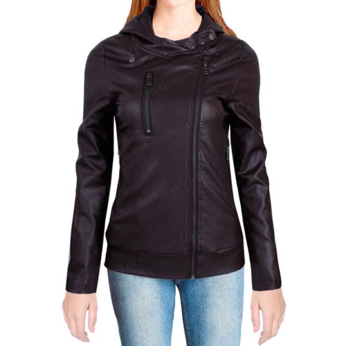 TAM WARE Womens Leather Jacket