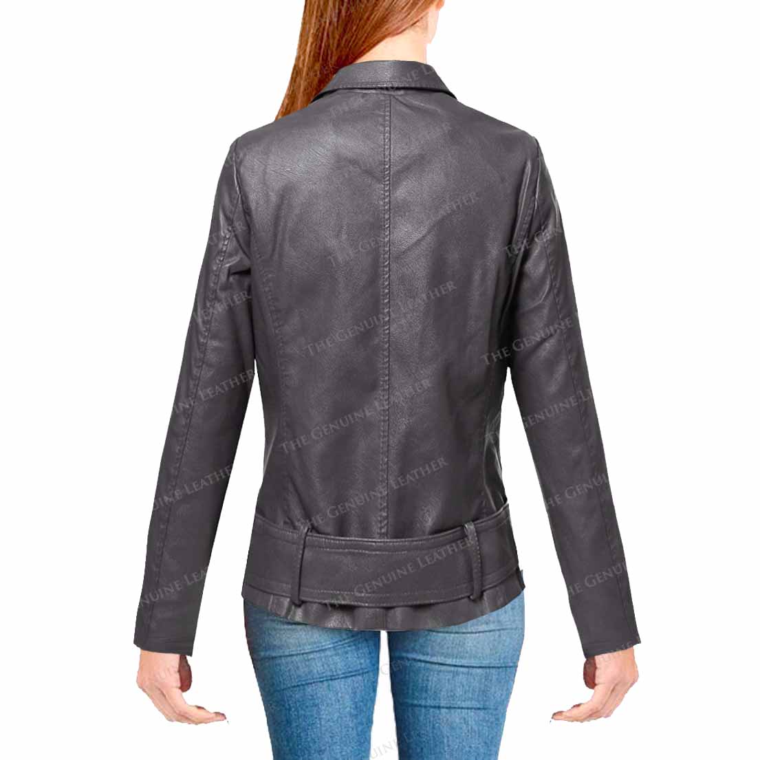 Motorcycle Womens Leather Jacket