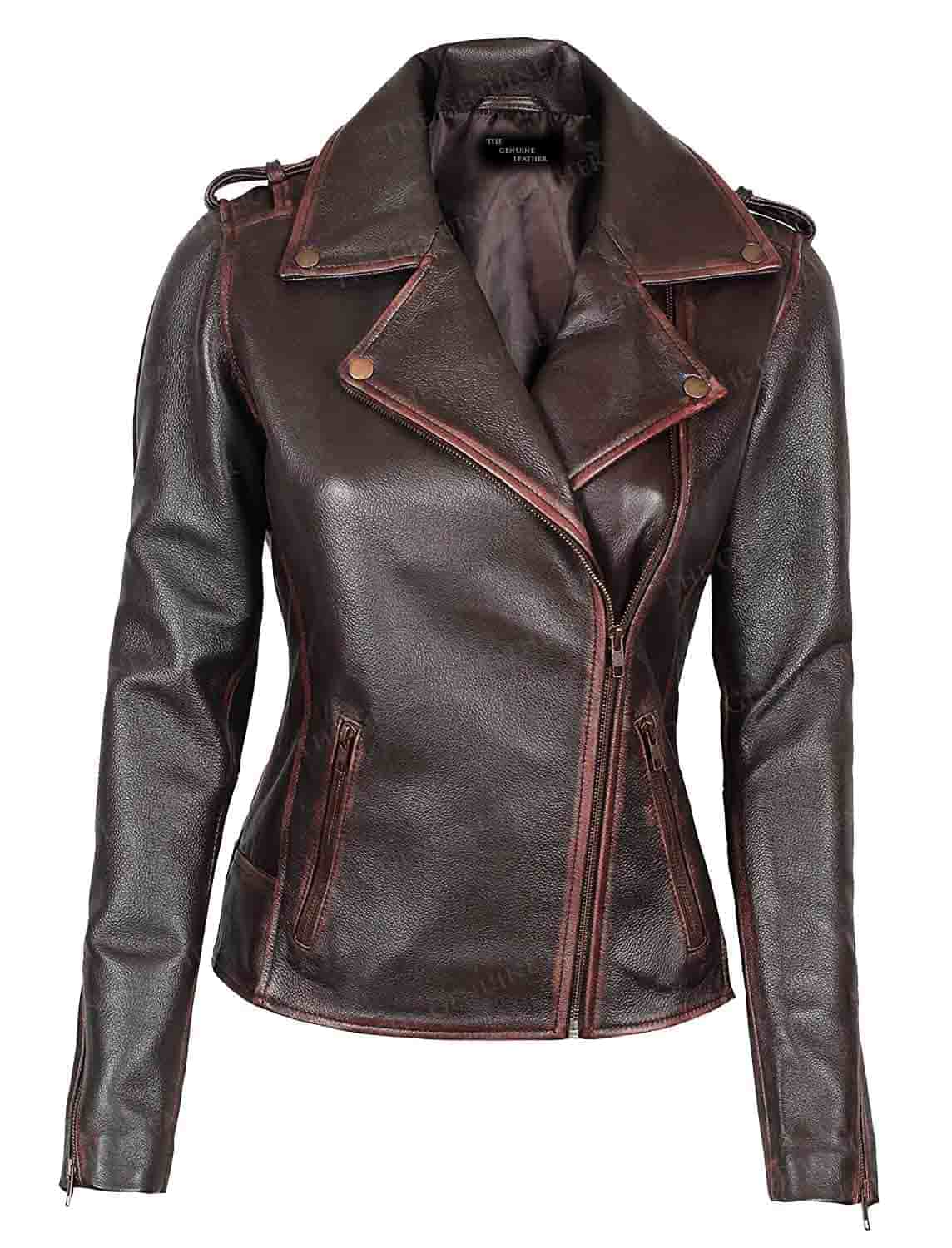 chocolate-women-leather-jacket