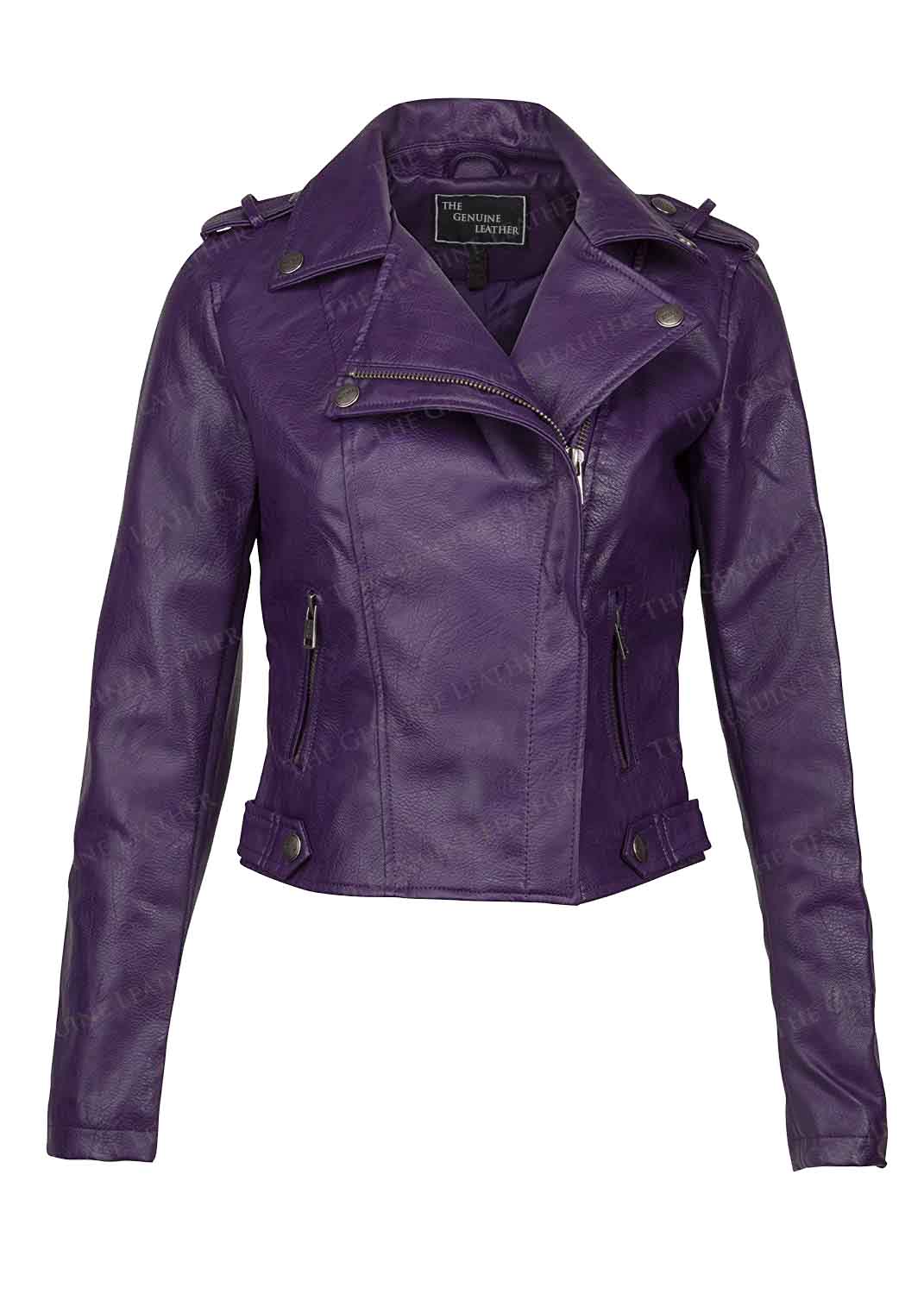 Womens-Purple-Leather-Jacket