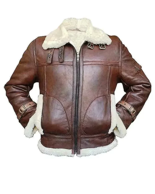 RAF B3 Aviator Shearling Bomber Jacket
