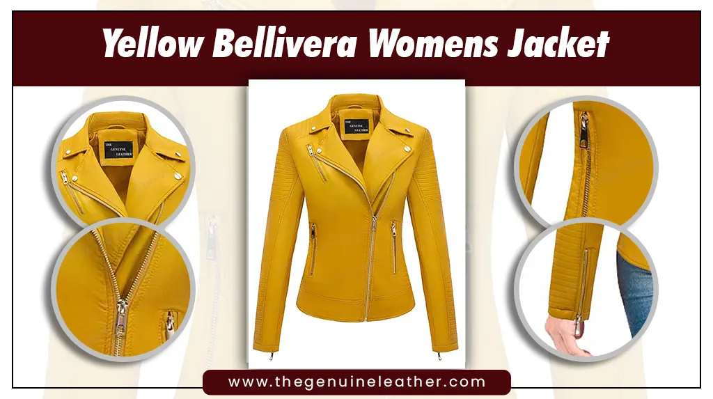 Yellow Bellivera Womens Jacket