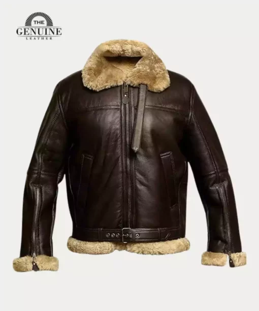 fur aviator shearling jacket