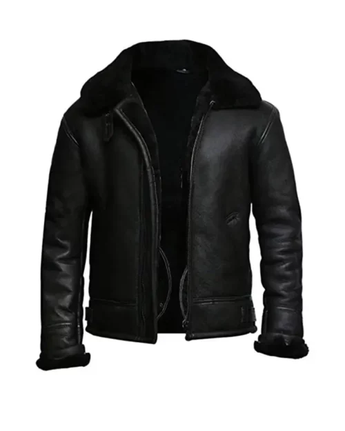 Mens Aviator B3 Shearling Sheepskin Jacket