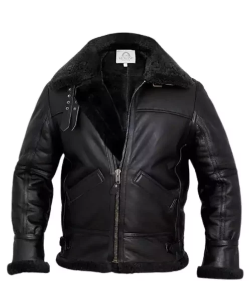 Mens Aviator B3 Shearling Sheepskin Jacket
