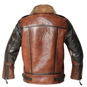 Mens B3 Distressed Shearling Aviator Jacket min