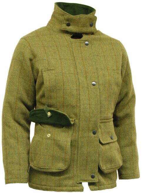 Tweed Shooting Cotton Jacket