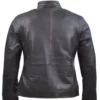 Cafe Racer Distressed Brown Leather Jacket