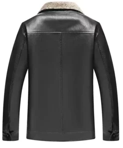 Lierdar Fur Faux Leather Jacket