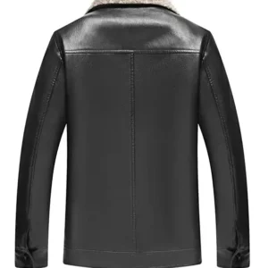 Lierdar Fur Faux Leather Jacket