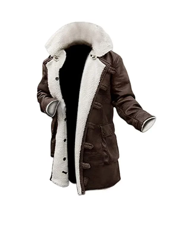 Men Shearling Leather Coat