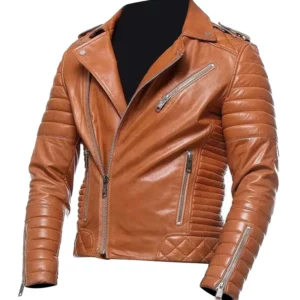 Mens Motorcycle Leather Jacket