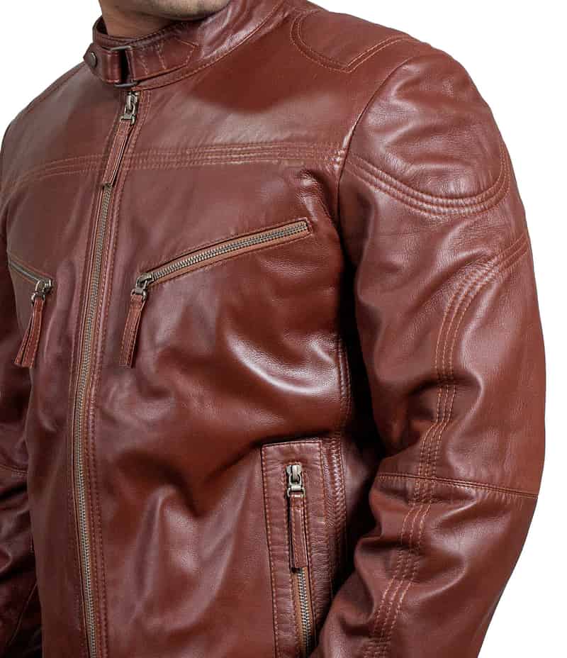 Motorcycle Brown Jacket