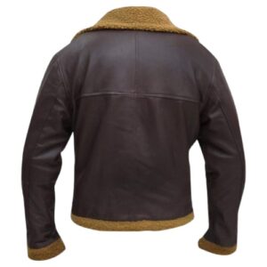 Men B3 Flying Aviator Pilot Shearling Jacket
