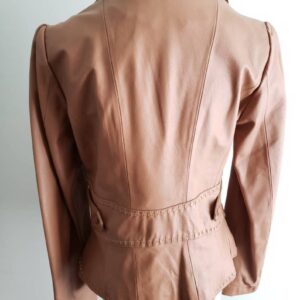 Womens Wilsons Caramel Leather Coat