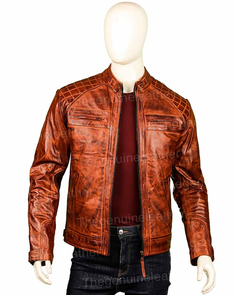 Biker Jackets | Mens Biker Leather Jackets | The Genuine Leather