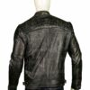 Men Distressed Leather Jacket