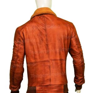 Mens Yellow Leather Jacket