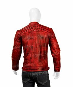 Men-Shoulder-Design-Red-Leather-Jacket