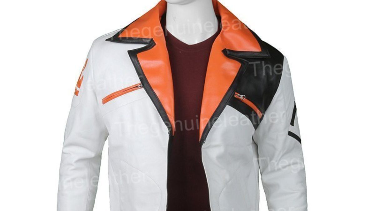 Valorant Jacket - Phoenix Fiery White Leather Jacket