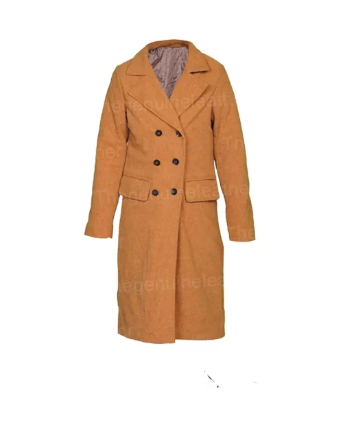 Womens Long Camel Coat