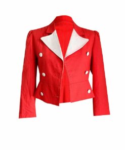 Womens Vintage Red Blazer