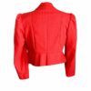 Womens Vintage Red & White Blazer