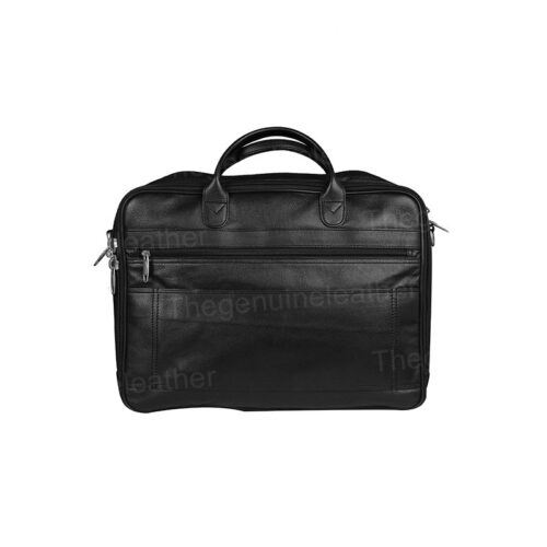 Briefcase Expandable Business Case Leather Bag