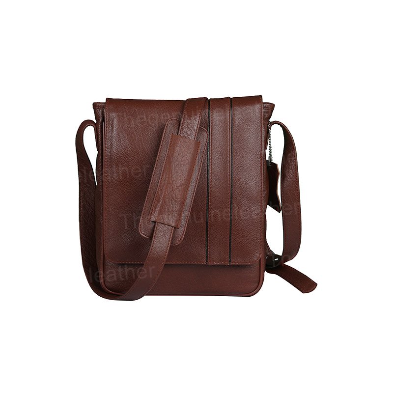 Crossbody Satchel Brown Leather Bag