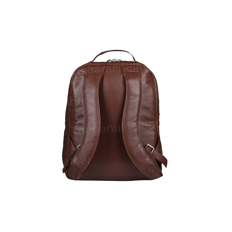 Handmade Genuine Brown Leather Backpack