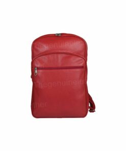 Handmade Genuine Red Backpack