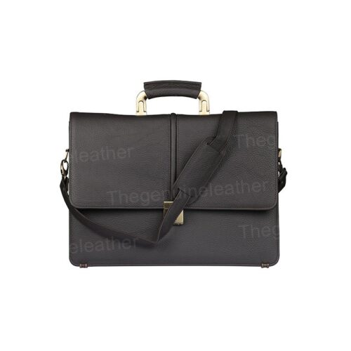 Venezia Briefcase Laptop Black Bag