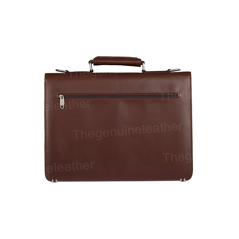 Venezia Brown Briefcase Bag