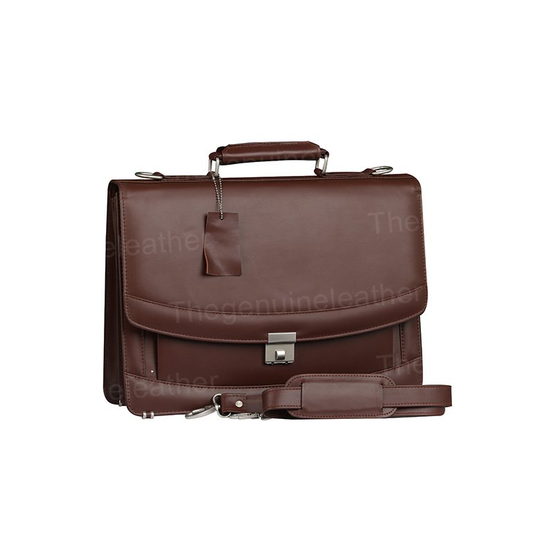 Venezia Brown Briefcase Laptop Bag