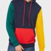 Mens Forever Color block Hoodie