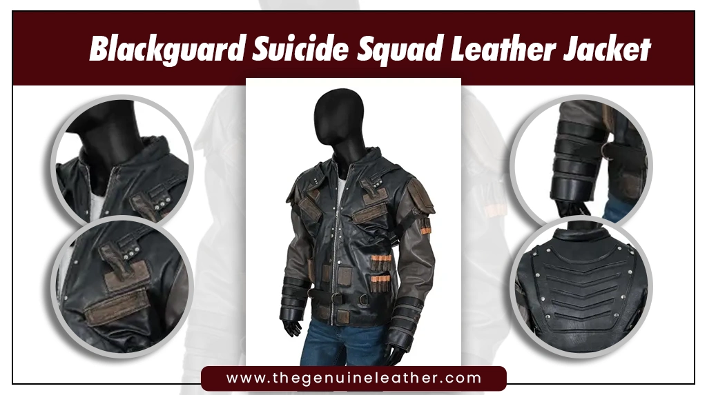 Blackguard Suicide Squad Leather Jacket