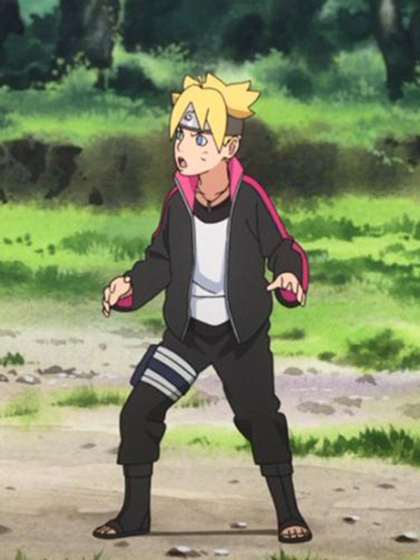 Boruto Naruto Next Generation Uzumaki Boruto Black Jacket