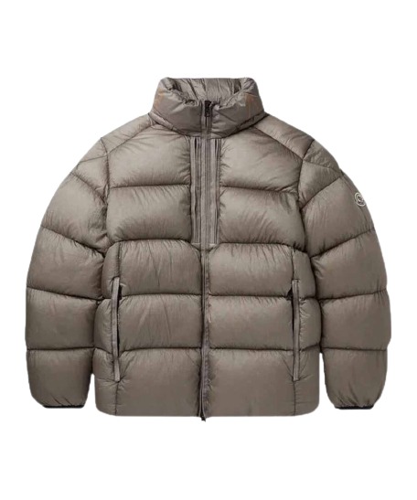 Mens Casual Grey Puffer Down Jacket