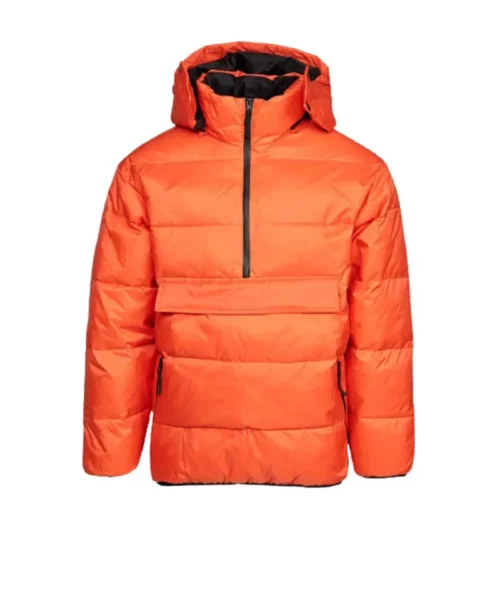 Orange bubble coat mens best sale