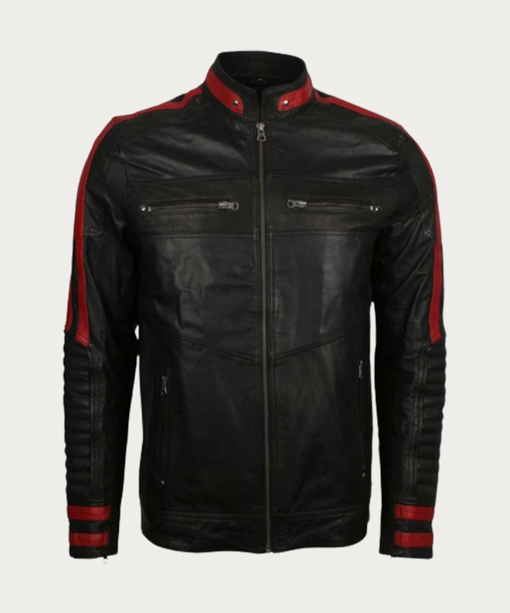 Christian Charlies Philips Bale Leather Jacket